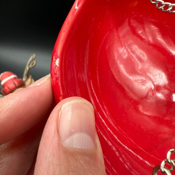 Yankee Candle Reindeer Sleigh Hanging Tart Warmer Christmas Holiday Decor 2011 - Picture 8 of 12